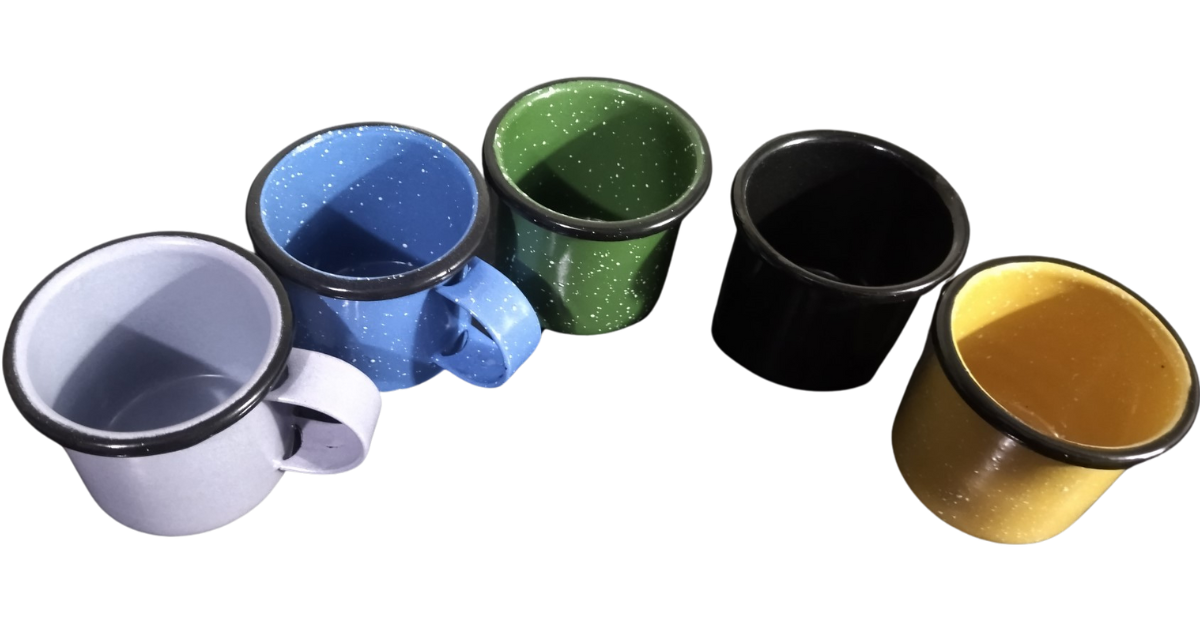 peltre colombiano Mugs colores